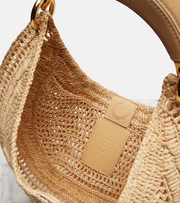Summer Banana Medium raffia shoulder bag | Chloé