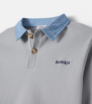 Priem embroidered cotton sweatshirt | Donsje