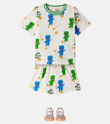Alien cotton jersey T-shirt | Mini Rodini