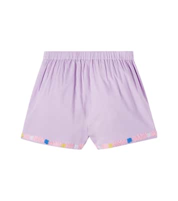 Short Asya brodé en coton | Louise Misha