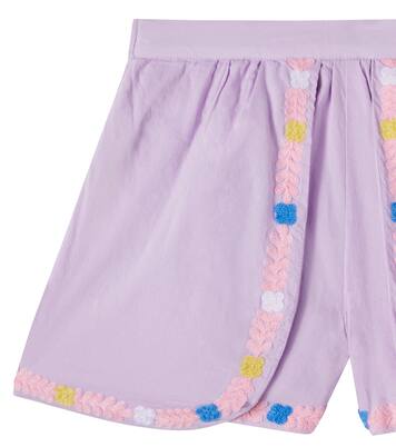 Short Asya brodé en coton | Louise Misha