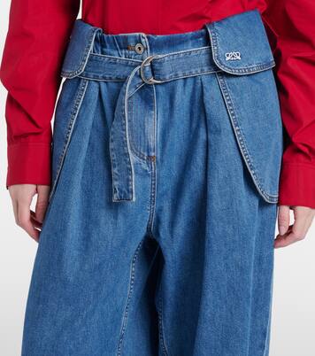 Belted wide-leg jeans | Loewe