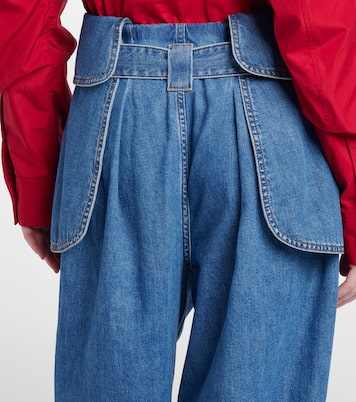 Belted wide-leg jeans | Loewe
