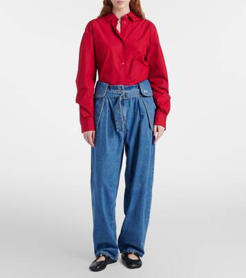 Belted wide-leg jeans | Loewe