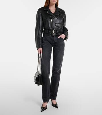 Niki Mini embellished leather crossbody bag | Saint Laurent