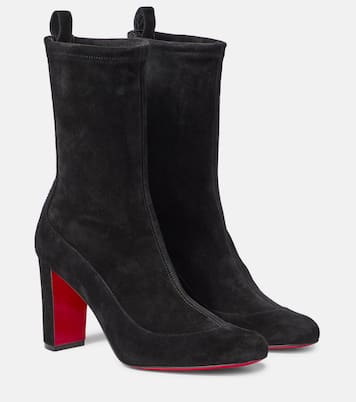 Gena 85 suede ankle boots | Christian Louboutin