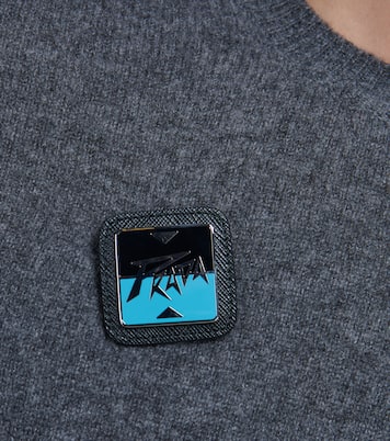 Patch mit Leder | Prada