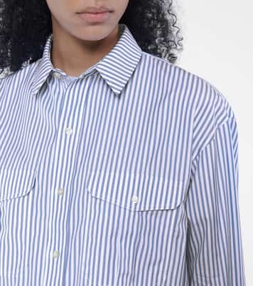Chemise rayée en coton | Wardrobe.NYC