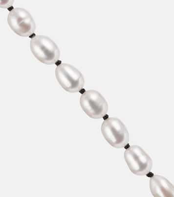 Tiny pearl and sterling silver necklace | Sophie Buhai