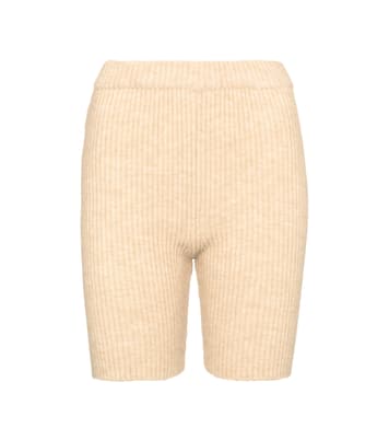 Siu ribbed-knit biker shorts | Nanushka