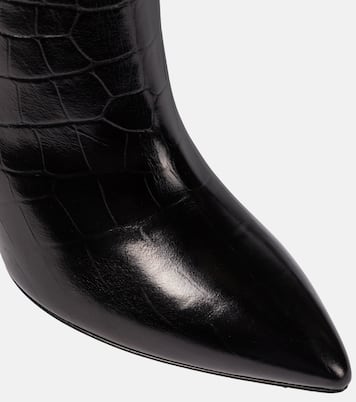 Botas altas de piel grabada | Paris Texas