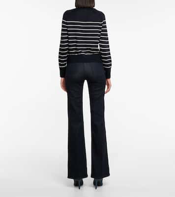 Zoe long-sleeved sweatshirt | Velvet