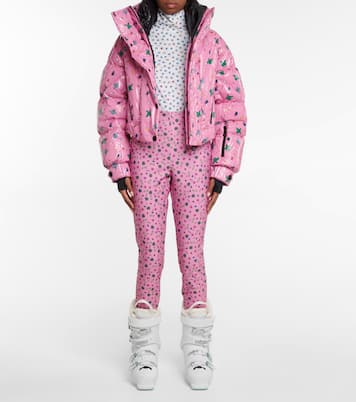 x Naj-Oleari 3 Moncler Grenoble printed turtleneck ski top | Moncler Genius