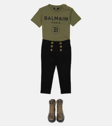 Hose aus einem Baumwollgemisch | Balmain Kids