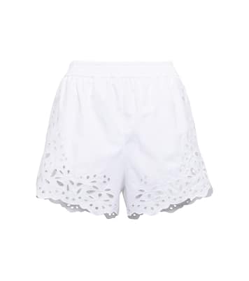 Shorts in cotone sangallo | Chloé