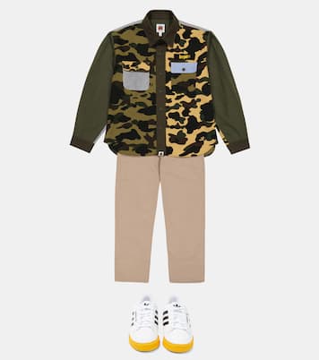 Chemise en coton à motif camouflage | BAPE Kids