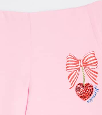 Bébé – Pantalon de survêtement imprimé en coton mélangé | Monnalisa