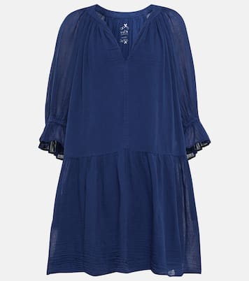 Cotton minidress | Velvet