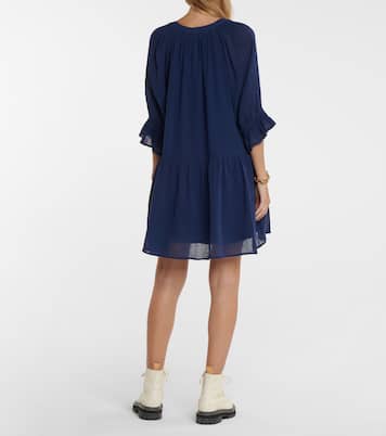 Cotton minidress | Velvet