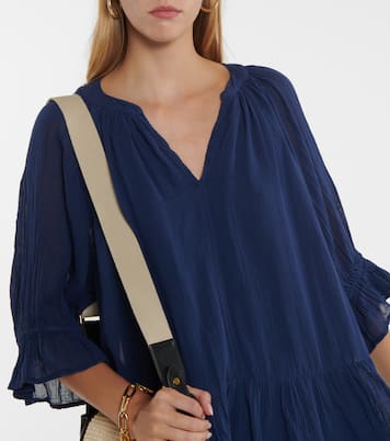 Cotton minidress | Velvet