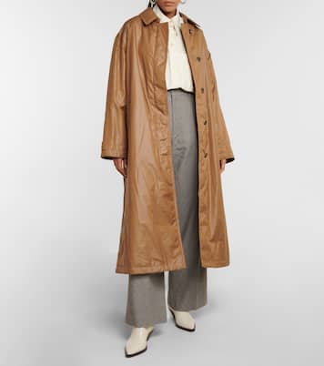 Cappotto Crisley oversize in similpelle | Isabel Marant