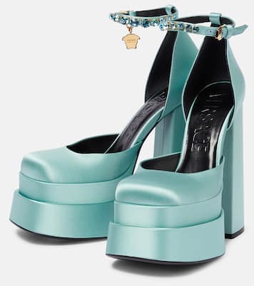 Salones Medusa Aevitas de satén | Versace