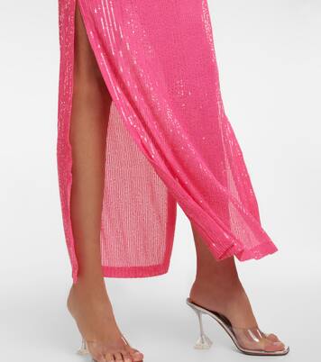 Sequined maxi dress | Rotate