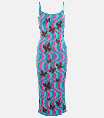 Jacquard midi dress | Alessandra Rich