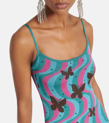 Jacquard midi dress | Alessandra Rich