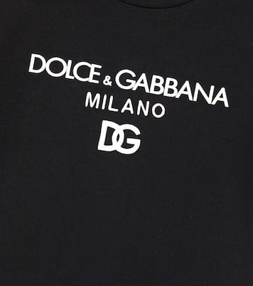 T-shirt in cotone con logo | Dolce&Gabbana Kids