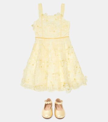 Kleid aus Guipure-Spitze | Self-Portrait Kids
