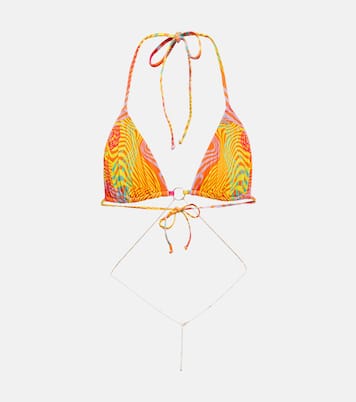 Bedrucktes Bikini-Oberteil Chain | Bananhot