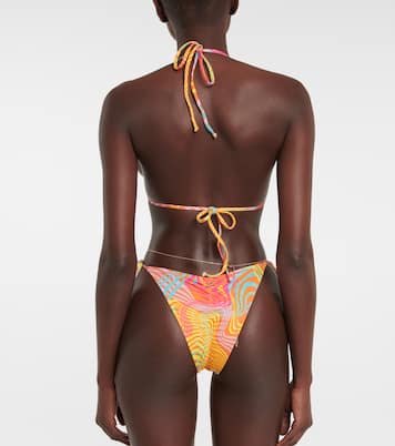 Bedrucktes Bikini-Oberteil Chain | Bananhot