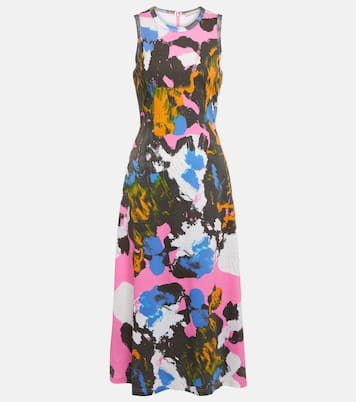 Mindscape Camouflage cotton jersey midi dress | Christopher Kane