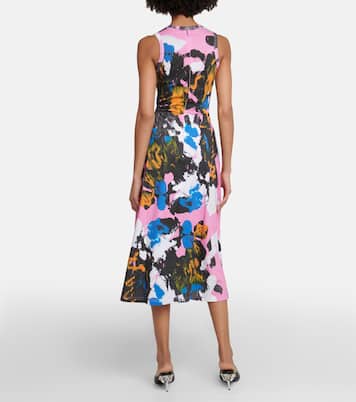 Mindscape Camouflage cotton jersey midi dress | Christopher Kane