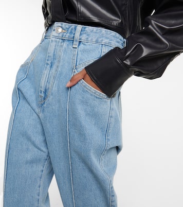 Jean droit Nadege-GZ à taille haute | Isabel Marant