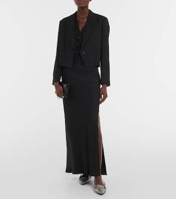 Blazer cropped | Brunello Cucinelli
