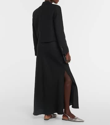 Blazer cropped | Brunello Cucinelli