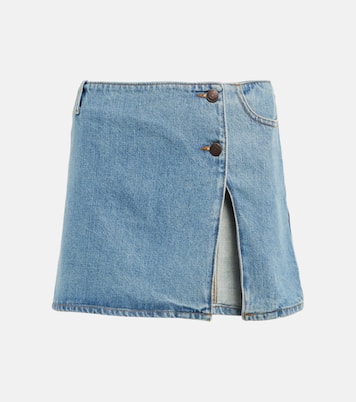 Low-rise denim miniskirt | Magda Butrym