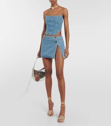 Low-rise denim miniskirt | Magda Butrym
