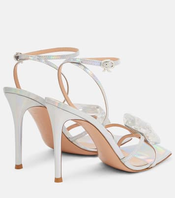 Jaipur 105 embellished leather sandals | Gianvito Rossi