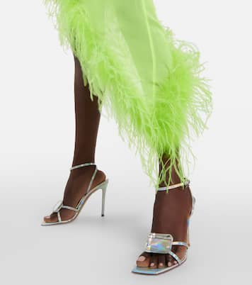 Jaipur 105 embellished leather sandals | Gianvito Rossi