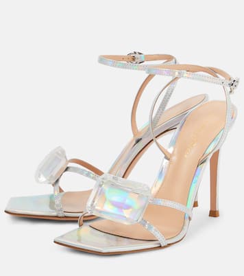 Jaipur 105 embellished leather sandals | Gianvito Rossi