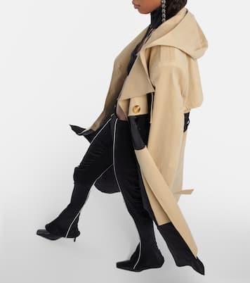 Trench destrutturato con cappuccio | Didu