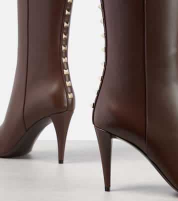 Bottes Rockstud en cuir | Valentino Garavani