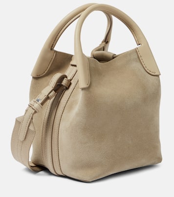 Tote Bale Micro aus Veloursleder | Loro Piana