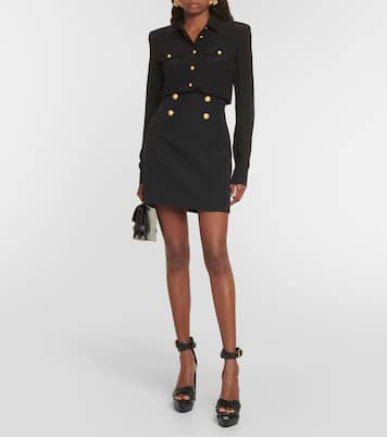 Chemise en crêpe de soie | Balmain