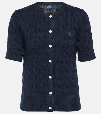 Cable-knit cotton cardigan | Polo Ralph Lauren