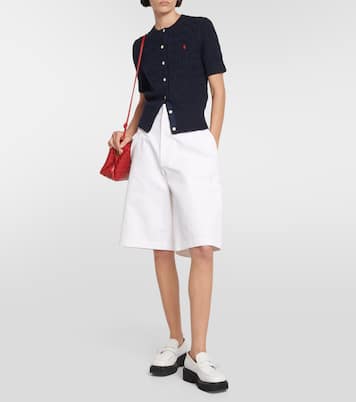 Cable-knit cotton cardigan | Polo Ralph Lauren