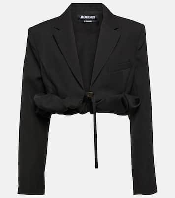 La Veste Croissant virgin wool jacket | Jacquemus
